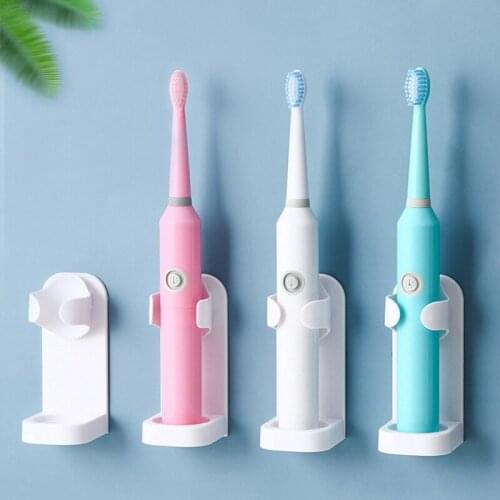 Electric Toothbrush Holder Traceless Toothbrush Stand Rack Wall-Mounted Bathroom Adapt 90% Electric Toothbrush Holder