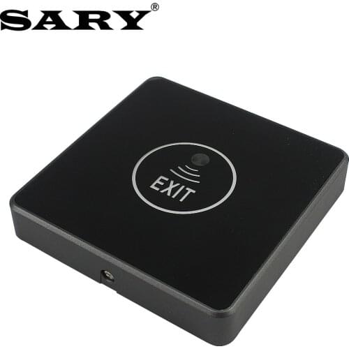 DC12V access control infrared sensor switch non-contact exit switch panel automatic reset button to open the door