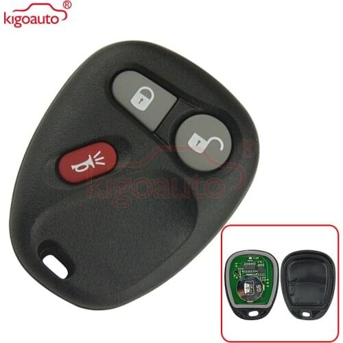 Kigoauto KOBUT1BT remote fob 3 button 315Mhz for Chevrolet Silverado Suburban GMC Yukon Sierra 1998 1999 2000 2001 2002