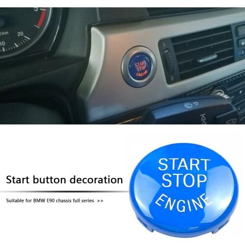 Engine START STOP Switch Button Replace Cover Installation Tools for BMW E90 Auto Styling Trim Cover Sticker Parts