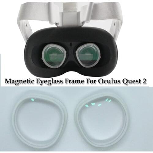 Magnetic Eyeglass Frame For Oculus Quest 2 VR Headset Quick Disassemble Clip Lens Protection for oculus quest 2 Accessories