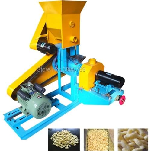 Corn pop snack machine/magic rice pop snack food machine/commercial corn puff snack extruder machine