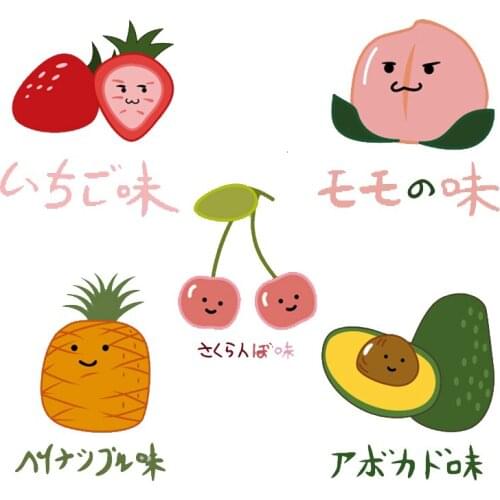 Kawaii Fruits Patch deal with it Clothes Heat Transfer Printing Cute Cherry Iron on patches for clothing Diy Fruit 3D Stickers