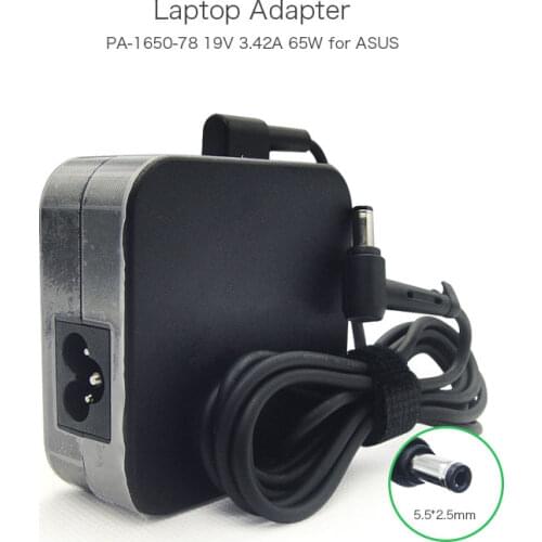 Genuine 65W Laptop Charger 19V 3.42A Power Supply for ASUS VivoBook S500 PA-1650-78 ADP-65GD B ADP-65AW A EXA1208UH AC Adapters