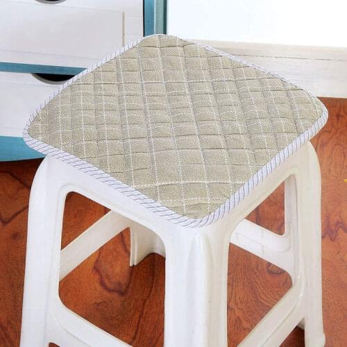 28*28cm Square Small Seat Cushion Kindergarten Stool Buttocks Mat Dining Chair Cushions Home Decor Office Computer Chair Sit Pad