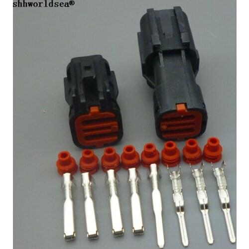 Shhworldsea 4P MG640333-5 MG610331-5 male female waterproof electrical auto KET 4 Pin Connector