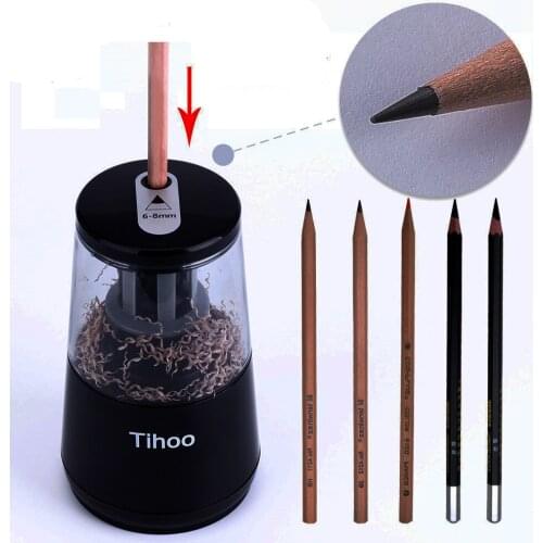 TENWIN Dual Power Multifunction Automatic Electronic Electric Pencil Sharpener Usb For Kids back to school