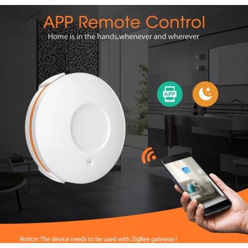 Tuya Zigbee Smart Water Sensor Tuya Zigbee overflow sensor, water leakage smart alarm, home security alarm system