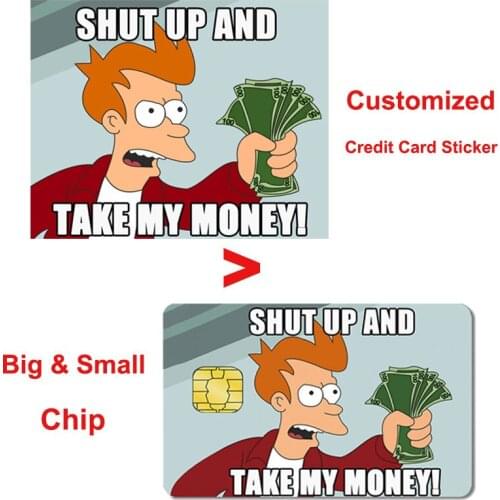 Magic Shark 2.5D Stereo DIY Customize Design One Side Cover Sticker Tape Film for Creidt Card Debt Card Small Big Chip