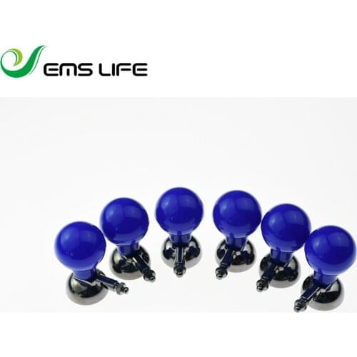 Good quality Adult EKG accessories Suction for snap banana clip 6pcs packing