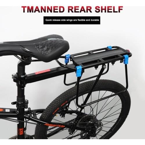 MTB Bike Rear Shelf Bicycle Rear Seat Luggage Carrier Cycling Back Rack Aluminum alloy Bicycle Accessories