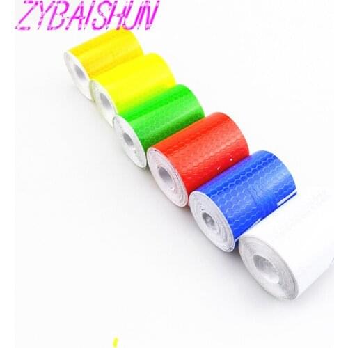 ZYBAISHUN 3m * 5cm Car Reflective Sticker for Skoda Octavia Fabia Rapid Superb Yeti Roomster