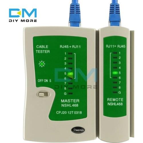 1Pcs RJ45 RJ11 CAT5 6 UTP Netzwerkkabel Tester Test Tool QJY99