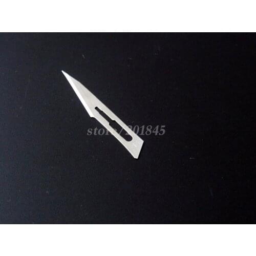 10Pcs/Pack 11# Surgical Knives Blades For 11# Scalpel Use Carbon Steel To Replace Carving Live Tissue Blade