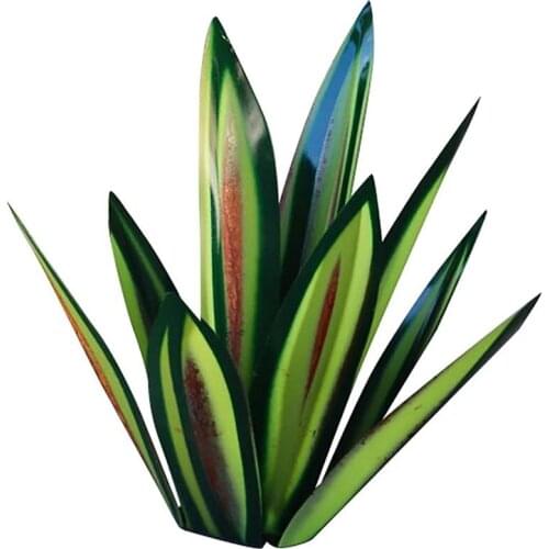 27cm Iron Art Tequila Plant Ornament DIYs Decoration Creative Iron Ornament Holiday And Birthday Gift Plant Ornament