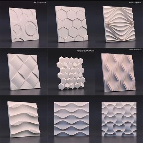 Cement Mold Complete Collection of Floor Tiles Terrazzo Cement Concrete Plaster Wall Tiles Wall Stickers Silicone Mold Square