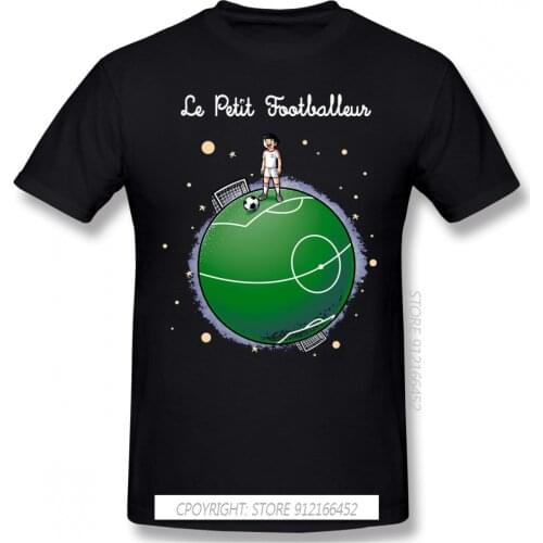 Men Captain Tsubasa Oozora Taro Misaki Football Anime T-Shirt Funny Tops Le Petit Fottballeur Pure Cotton Tee Harajuku TShirt