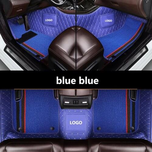 Kalaisike Custom car floor mats for Luxgen all models Luxgen 7 5 U5 SUV auto accessories car styling