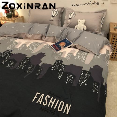Bedding Set King Size Bed...adornment Reads Two People Nordic Bed 90 Set of Sheets Queen Duvet Cover Manga Duvet Cover