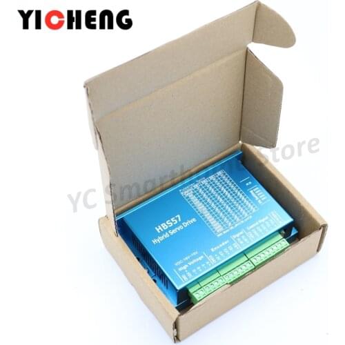 HBS57 closed loop servo motor controller, hybrid stepping servo, 16-70V DC power supply Maximum current 5A ,CNC controller