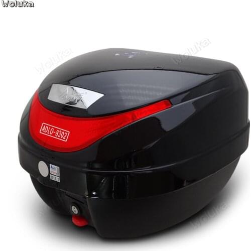 Motorcycle box 8302 electric vehicle trunk large quick release tool box storage box 26L PP material box material CD50 Q02 G