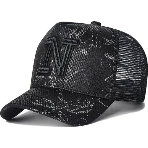 Male tide big head high hat mens baseball caps summer suntan breathable outdoor trucker hats fashion joker