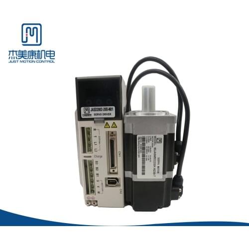 220V single phase high voltage JASM series ac servo motor and driver combination