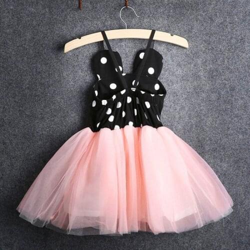 Pudcoco Fast Shipping 1-5Years Summer Toddler Baby Girl Dress Pink Princess Lace Sleeveless Cotton Dresses Party Dress 0-5Y