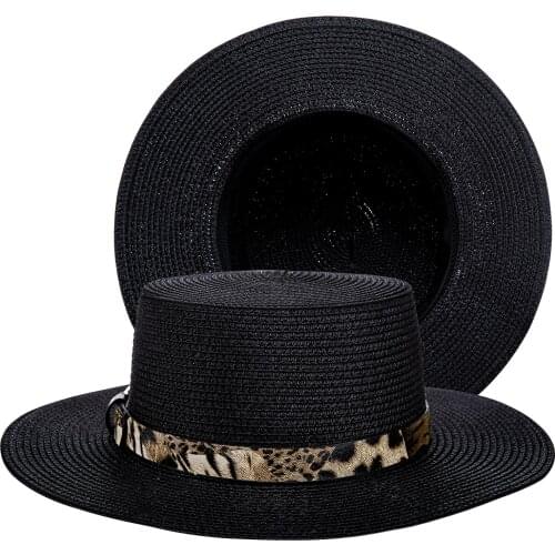 Summer Straw Hat for Women Sun Wide Brim British Style Cap Female Casual Spring Beach Bucket Hat for Girl Lady Barry.Wang