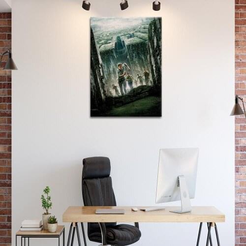 Modern Canvas Poster The Maze Runner Wall Art Painting Nordic Posters and Prints Wall Pictures for Home Decor No Frame