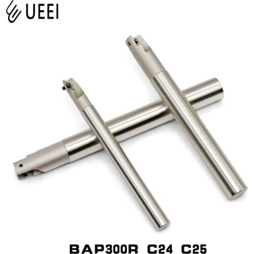 1pcs BAP300R C24 25-16 25-150 200 250-2T 3T 2 flute 3 flute length 150mm 200mm 250mm BAP Right Angle Milling Cutter