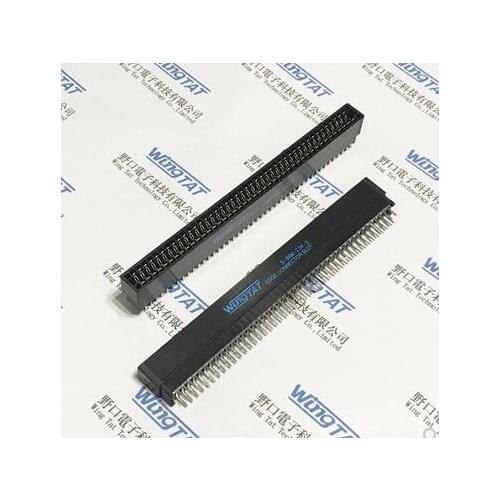 10PCS S-86M-2.54-5 86P S-98M-2.54-5 98P S-100M-2.54-5 100P S-128M-2.54-5 128P Goldfinger slot EDGE CONNECTOR SLOT