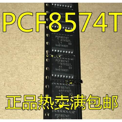 100PCS PCF8574T SOP-16 PCF8574AT PCF8574 SOP Clock chip I/O Extender