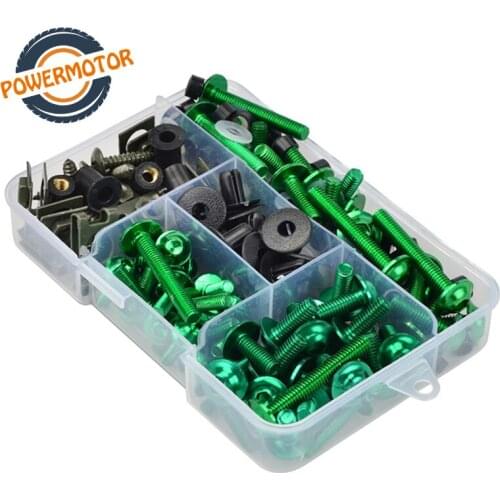 177pcs Motorcycle Windscreen Fairing Body Bolt ForHonda CBR 600 F F2 F3 F4 F4i 600RR 900RR 954RR 1000RR 125R 250R CB 300F 500F