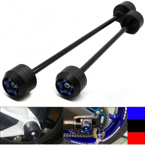 For SUZUKI GSX-R GSXR 1000 1300 Hayabusa 1999-2020 Front Rear Fork Axle Wheel Slider Crash Protector 2019 2018 2017 2016 2015