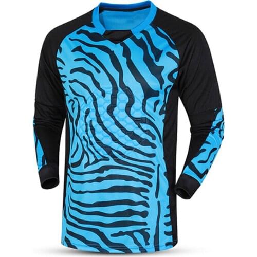 Boys Kids Soccer Jersey Shirts Goalkeeper Jerseys survetement football Goal keeper Training Pants Tops Quick Dry Printing Custom