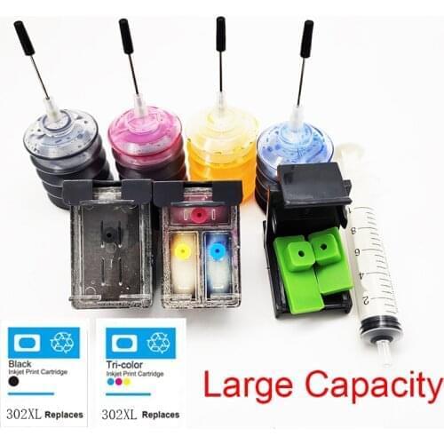 Einkshop For hp 302 Ink Cartridge hp 302 xl Deskjet 1110 2130 1112 3630 4520 4250 3830 5220 5230 5232 Printer