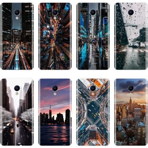 Soft Back Cover For Meizu M2 M3 M3S M5 M5C M5S M6 M6S M6T City Street Cool Men Phone Case Silicone For Meizu M2 M3 M5 M6 Note