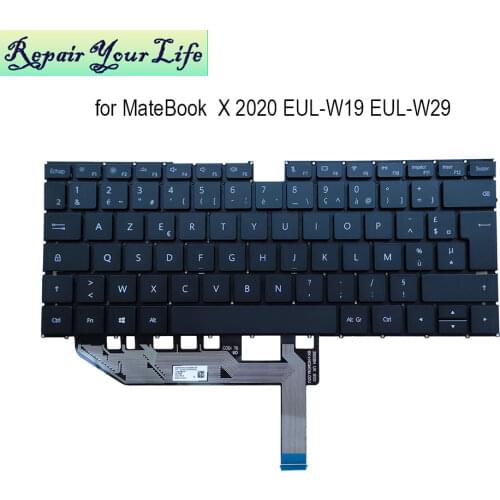 Genuine azerty french Keyboard for Huawei MateBook 16 GREM-WFG9 FR Euro pc notebook keyboards laptop sale NSK-380BH 9Z.NGMBH.00F