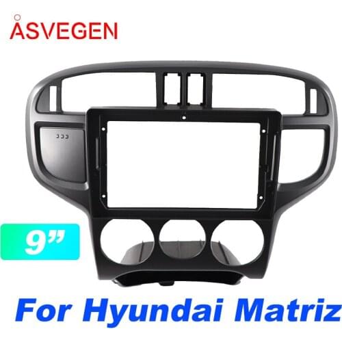 9" Car Radio Fascia Frame For Hyundai Matriz Car Dvd Frame Install Panel Dash Mount Installation Dashboard
