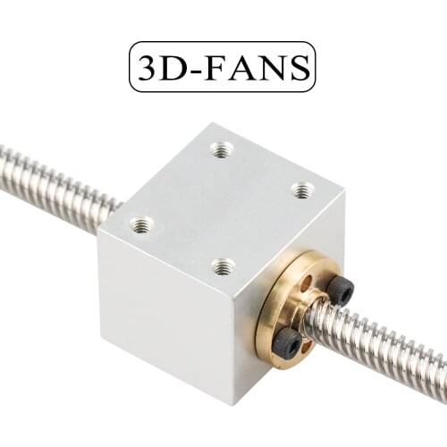 1Pc Trapezoidal Lead Screw Nut Housing Bracket For 3D Printer Parts Reprap CNC (not include screw)