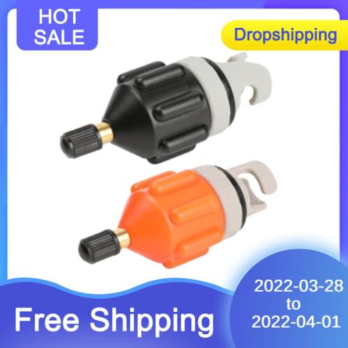 2pcs Rowing Boat Air Valve Adaptor Nylon Kayak Inflatable Pump Adapter for Surfing Paddle Board Kayak Parts Accessories