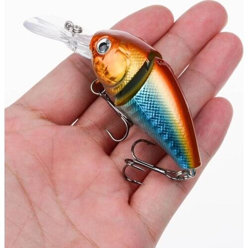 14.8G/85MM Simulation Minnow 3D Eyes Plastic Fishing Bait Diving Depth 0.5-1.5M Bionic Anti-Corrosion Fishing Lure Hard Bait