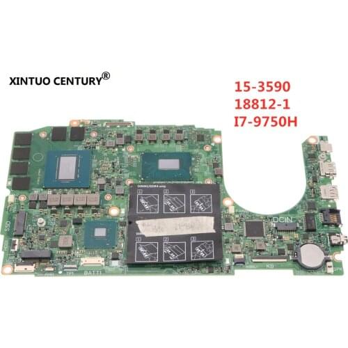 18812-1 i7-9750 CPU N18E-GO-A1 Mainboard For DELL G3 15-3590 Laptop Motherboard 0FMG64 100%Tested Working Well