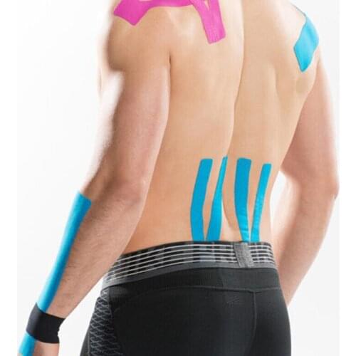 2.5cm Kinesiology Tape Athletic Recovery Elastic Tape Kneepad Muscle Pain Relief Knee Pads Support for Gym Fitness Bandage