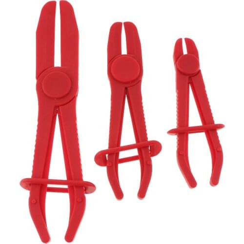 3Pcs Portable Nylon Hose Pipe Clamp Set DIY Auto Car Repair Tool