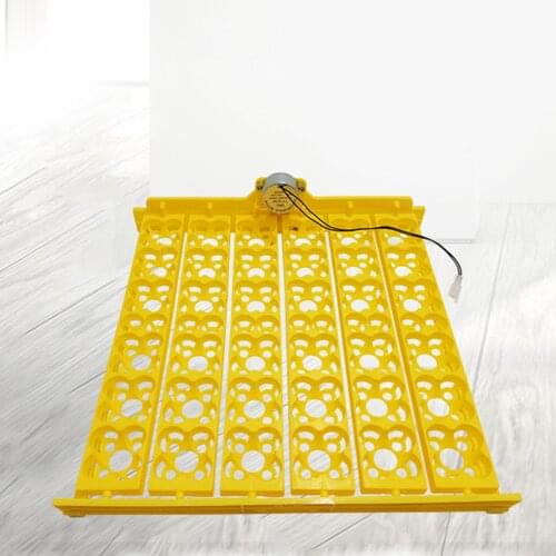 36/156 Eggs Incubator Turner Tray Holder with 12V Motor for Chicken Duck Geese Quail Bird Egg Hatching Yellow