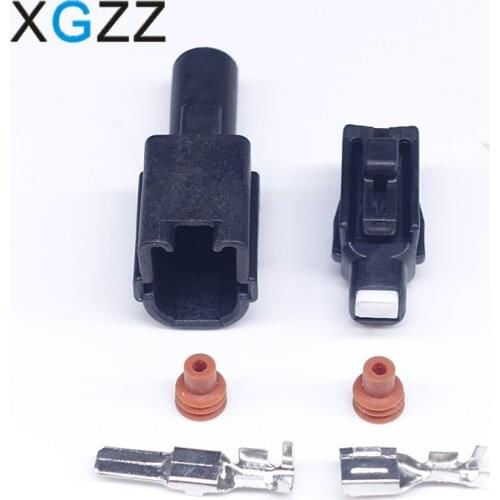 5 Sets 1 Pin Electric Automotive Connector 90980-11400 2JZ Starter Plug For Toyota Highlander Land Cruise Corolla Reiz 6189-0413