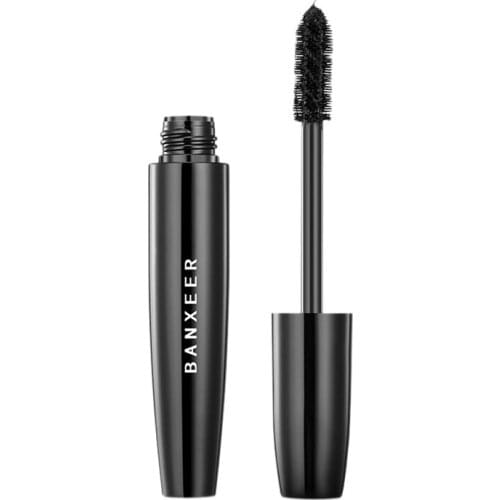 BANXEER Mascara 4D Silk Fiber Lash Mascara for Eyelash Extension Thick Black Lash Mascara Makeup Cosmetic Eyelash Enhancer