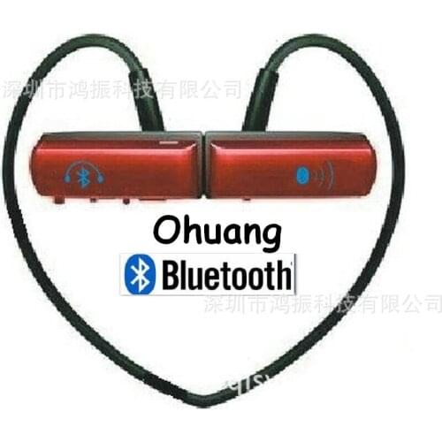 Quality BT252 Neckand Bluetooth Stereo Wireless Sports Headset Support MP3 Player and Phone Calls